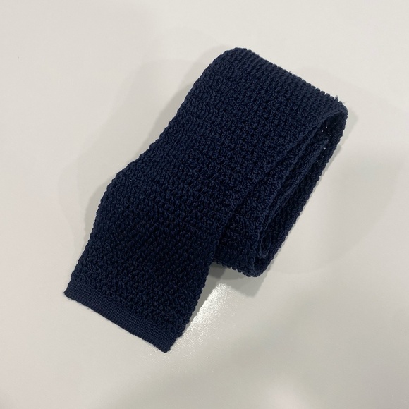 Tom Ford Silk Italian Knitted Square End Tie - Picture 2 of 9